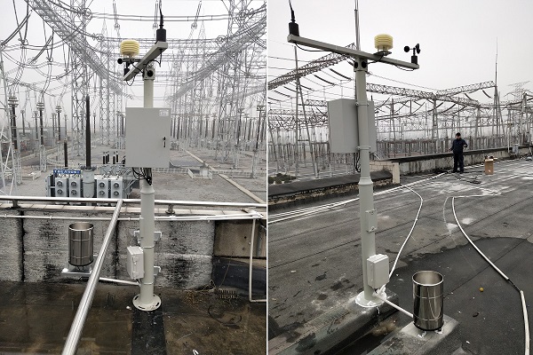 輸電線路微氣象站圖片